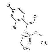 37913-80-7 structure, C12H14BrCl2O4P