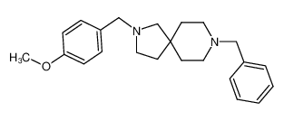 336191-14-1 8-benzyl-2-(4-methoxybenzyl)-2,8-diazaspiro[4.5]decane