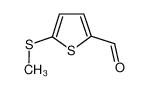 5-methylsulfanylthiophene-2-carbaldehyde 24445-35-0