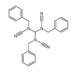 89026-69-7 benzyl-[bis[benzyl(cyano)amino]methyl]cyanamide