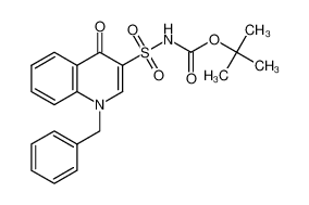 1447236-89-6 spectrum, tert-butyl (1-benzylquinol-4-on-3-yl)sulfonylcarbamate