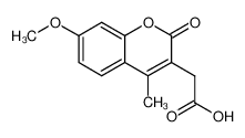 (7-甲氧基-4-甲基-2-氧代-2H-苯并吡喃-3-基)乙酸
