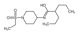 128960-12-3 structure, C15H30N2O3S