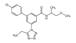 1000585-00-1 structure, C20H22ClN5O2