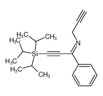 713524-89-1 1-phenyl-N-(prop-2-yn-1-yl)-3-(triisopropylsilyl)prop-2-yn-1-imine