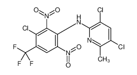 79614-60-1 structure, C13H6Cl3F3N4O4