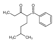 98711-76-3 7-methyl-4-phenylsulphinyloctan-3-one