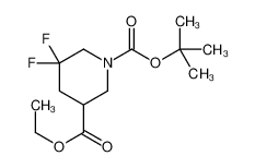 1-O-tert-butyl 3-O-ethyl 5,5-difluoropiperidine-1,3-dicarboxylate 1356339-26-8