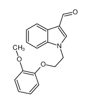 1-[2-(2-甲氧基苯氧基)乙基]-1H-吲哚-3-甲醛