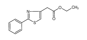 ethyl 2-(2-phenyl-1,3-thiazol-4-yl)acetate 16441-34-2