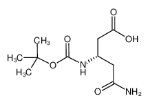 (S)-3-(Boc-amino)-4-carbamoylbutyric acid 336182-03-7