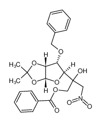 121403-53-0 6-O-benzoyl-3-O-benzyl-1,2-O-isopropylidene-5-C-nitromethyl-α-D-glucofuranose