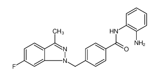 Benzamide, N-(2-aminophenyl)-4-[(6-fluoro-3-methyl-1H-indazol-1-yl)methyl]-