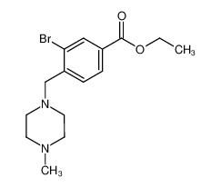 641615-27-2 spectrum, ethyl 3-bromo-4-(4-methylpiperazin-1-ylmethyl)benzoate