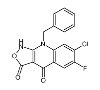 9-Benzyl-7-chloro-6-fluoro[1,2]oxazolo[3,4-b]quinoline-3,4(1H,9H) -dione