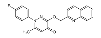 146824-88-6 structure, C21H16FN3O2