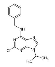 N-benzyl-2-chloro-9-propan-2-ylpurin-6-amine 186692-41-1