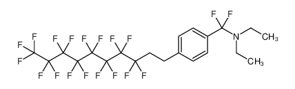 959705-49-8 structure, C21H18F19N