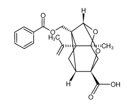 154854-74-7 spectrum, (2R,2aR,2a1R,3aR,4S,5aR)-2a1-((benzoyloxy)methyl)-4-methyl-3a-(prop-1-en-2-yl)hexahydro-2H-1,5-dioxa-2,4-methanocyclobuta[cd]pentalene-2-carboxylic acid