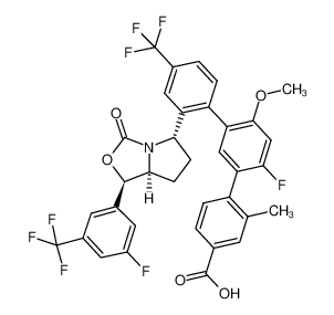 1432054-60-8 structure, C35H25F8NO5