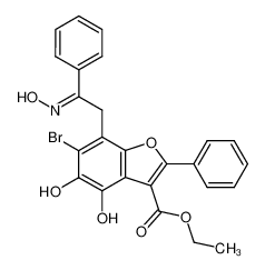 88745-47-5 structure, C25H20BrNO6