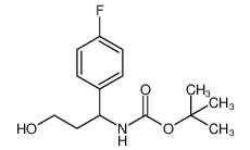 3-N-boc-氨基-3-(4-氟苯基)-丙烷-1-醇