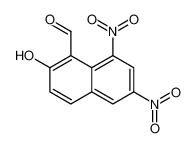 2-hydroxy-6,8-dinitronaphthalene-1-carbaldehyde 53653-21-7