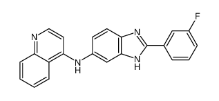 1593834-79-7 structure, C22H15FN4