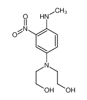 2-[N-(2-hydroxyethyl)-4-(methylamino)-3-nitroanilino]ethanol 2784-94-3