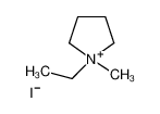 1-ethyl-1-methylpyrrolidin-1-ium,iodide 4186-68-9
