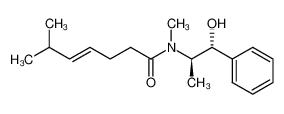 214286-38-1 spectrum, trans-(1'R,2'R)-6-methylhept-4-enoic acid (2'-hydroxy-1'-methyl-2-phenylethyl)methyl amide