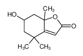 1,3-dihydroxy-3,5,5-trimethylcyclohexylidene-4-acetic acid lactone