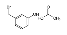 acetic acid,3-(bromomethyl)phenol