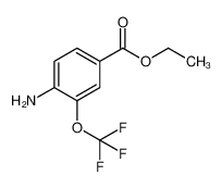 Ethyl 4-amino-3-(trifluoromethoxy)benzoate 1260742-02-6