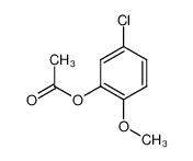 66037-03-4 spectrum, 2-acetoxy-4-chloro-1-methoxybenzene