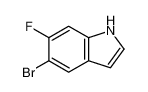 434960-42-6 structure, C8H5BrFN