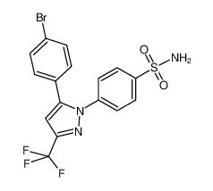 4-[5-(4-碘苯基)-3-(三氟甲基)-1H-吡唑-1-基]-苯磺酰胺