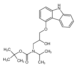 117374-78-4 spectrum, (R,S)-3-N-tert-butoxycarbonylisopropylamino-1-(carbazol-4-yloxy)-2-propanol