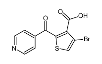 4-溴-2-(4-吡啶羰基)-3-噻吩羧酸