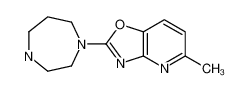 2-(1,4-diazabicyclo[3.2.2]nonan-4-yl)-5-methyl-[1,3]oxazolo[4,5-b]pyridine