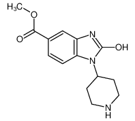 2-氧代-1-哌啶-4-基-2,3-二氢-1H-苯并咪唑-5-羧酸甲酯