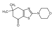 2-(morpholin-4-yl)-5,5-dimethyl-4,5,6,7-tetrahydrobenzothiazol-7-one 15091-04-0