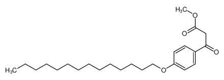 52244-83-4 methyl 3-oxo-3-(4-tetradecoxyphenyl)propanoate