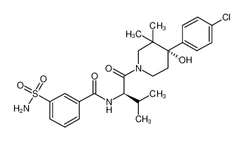 946585-25-7 structure, C25H32ClN3O5S