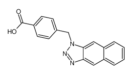 4-(1H-萘并[2,3-d][1,2,3]三唑-1-基甲基)苯甲酸