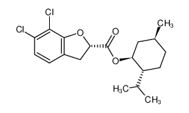 118166-32-8 (1S,3S,4R)-p-menth-3-yl (S)-6,7-dichloro-2,3-dibenzo[b]furan-2-carboxylate