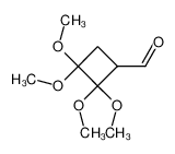 77998-92-6 2,2,3,3-tetramethoxycyclobutane-1-carbaldehyde