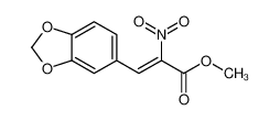 49571-79-1 methyl 3-(1,3-benzodioxol-5-yl)-2-nitroprop-2-enoate