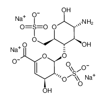 136098-04-9 structure, C12H16NNa3O16S2