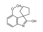 4-methoxyspiro[1H-indole-3,1'-cyclopentane]-2-one 93831-00-6